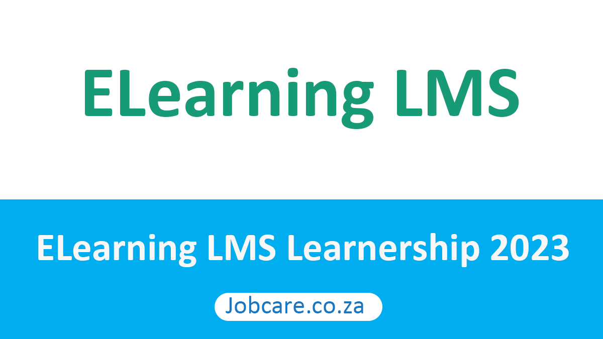 ELearning LMS Learnership 2023