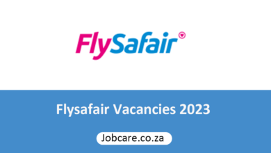 Flysafair Vacancies 2023