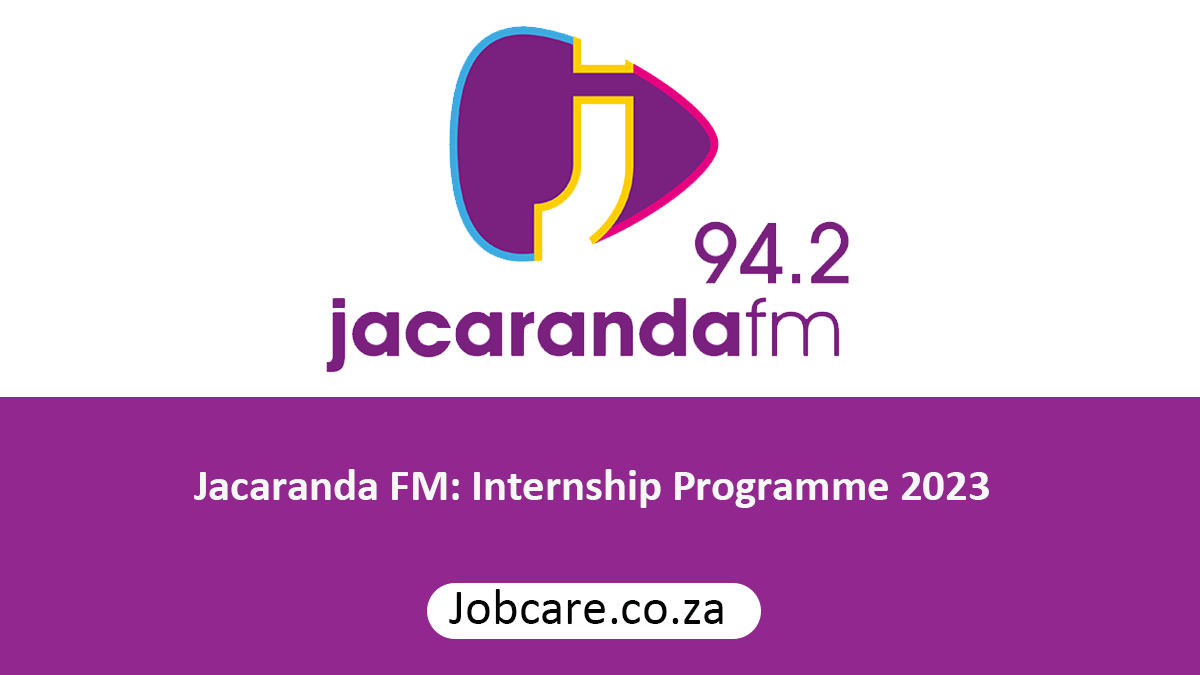 Jacaranda FM: Internship Programme 2023