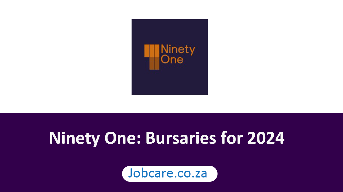 Ninety One Bursaries for 2024