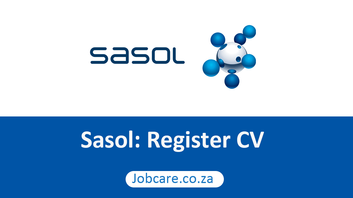 Sasol: Register CV