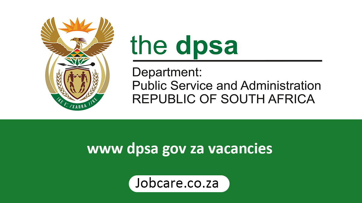 www dpsa gov za vacancies