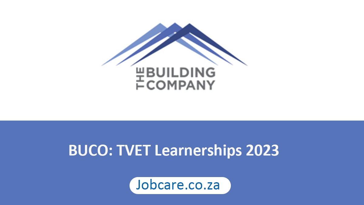 BUCO: TVET Learnerships 2023