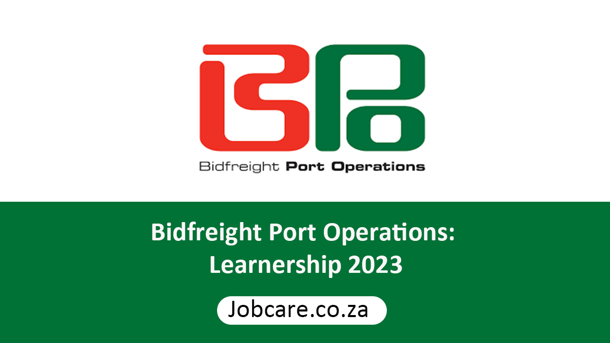 Bidfreight Port Operations: Learnership 2023