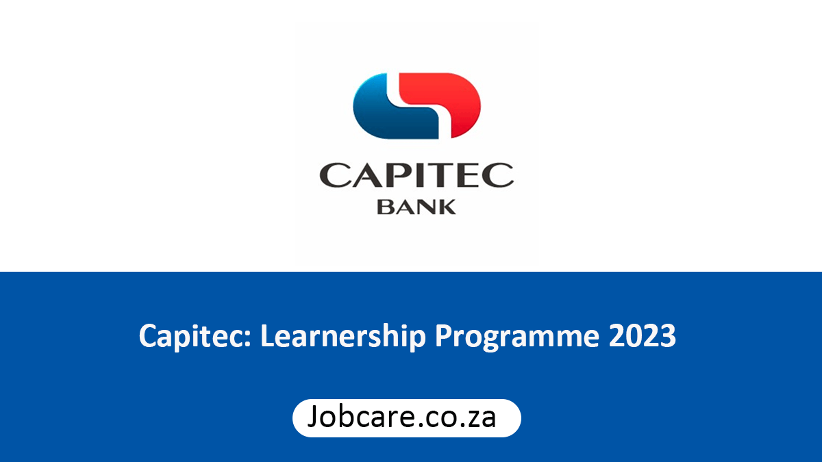 Capitec: Learnership Programme 2023