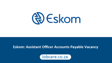 Eskom: Assistant Officer Accounts Payable Vacancy