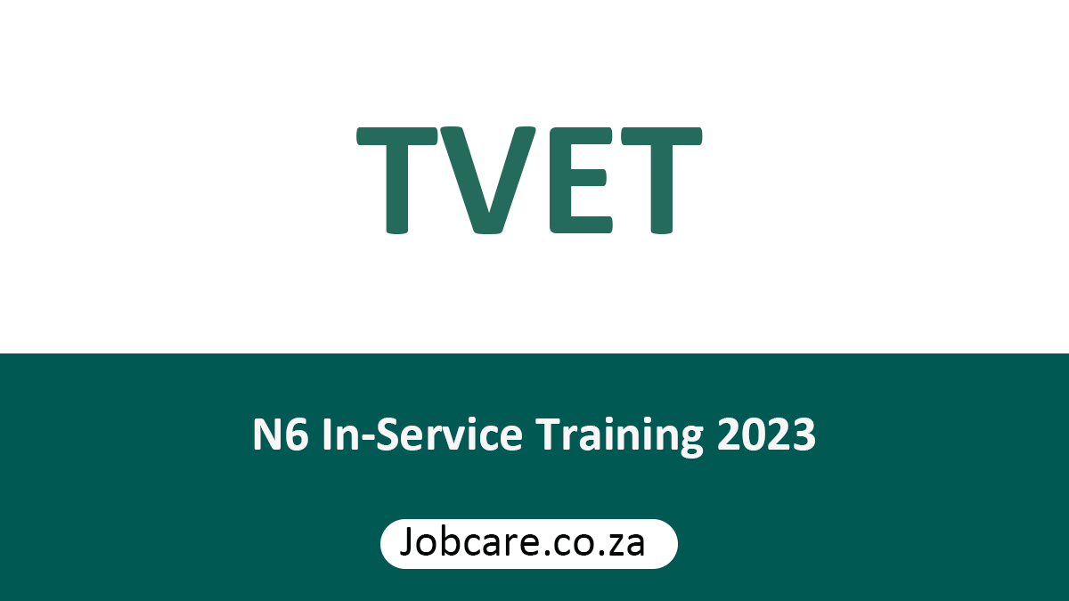N6 In-Service Training 2023
