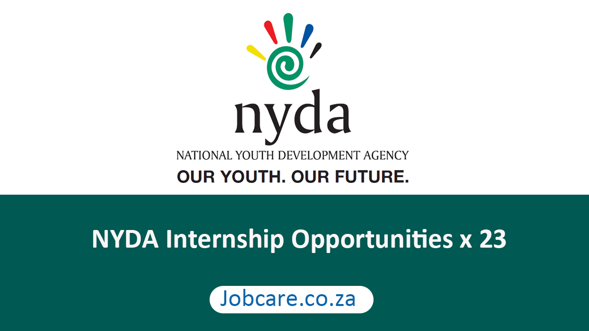 NYDA Internship Opportunities x 23