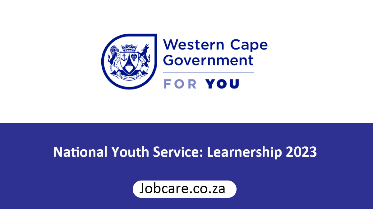 National Youth Service: Learnership 2023