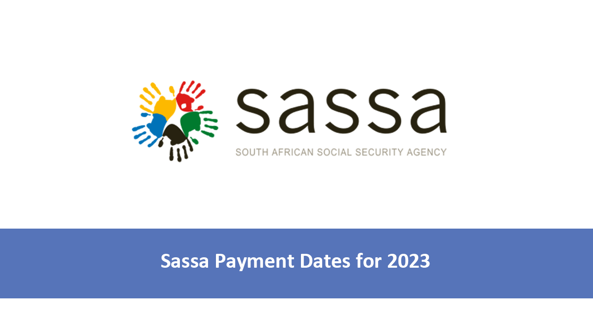 Sassa Payment Dates for 2023