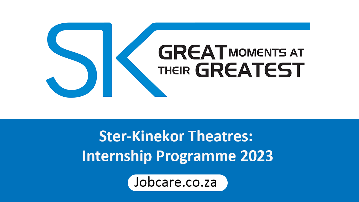 Ster-Kinekor Theatres: Internship Programme 2023