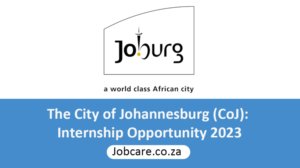 johannesburg tourism internship