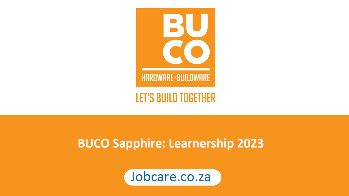 BUCO Sapphire: Learnership 2023
