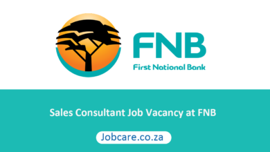 Sales Consultant Job Vacancy at FNB