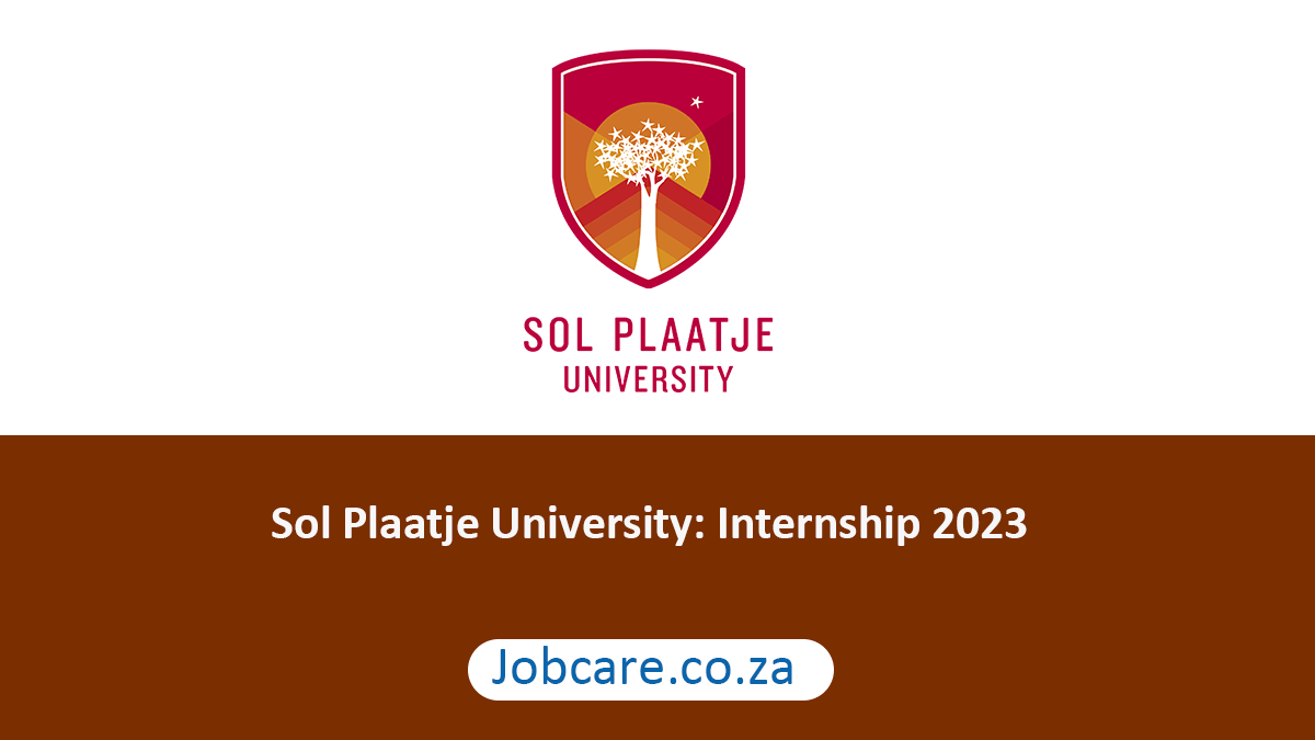 Sol Plaatje University: Internship 2023
