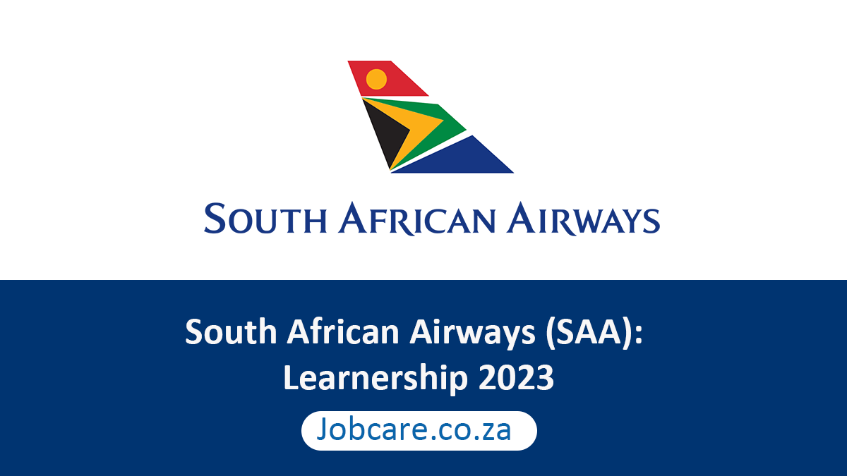 South African Airways (SAA): Learnership 2023
