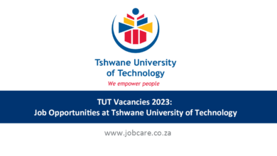 TUT Vacancies 2023 Job Opportunities at Tshwane University of Technology