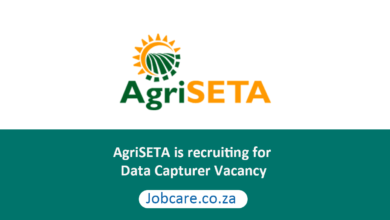AgriSETA is recruiting for Data Capturer Vacancy