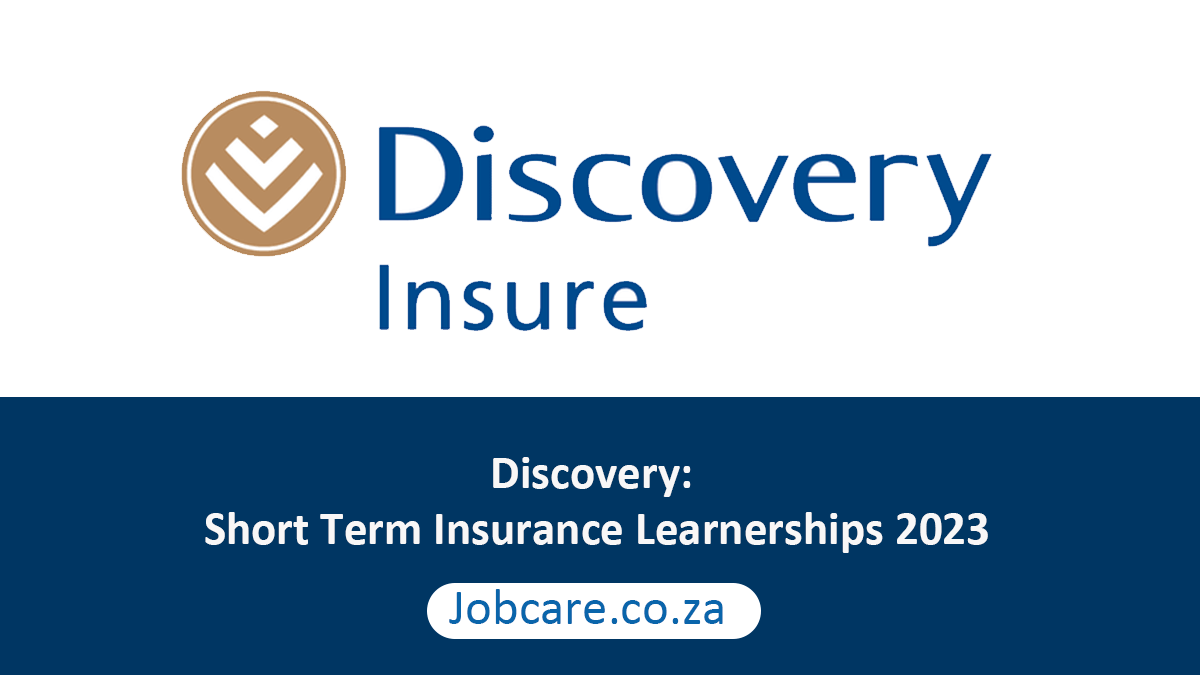 Discovery: Short Term Insurance Learnerships 2023