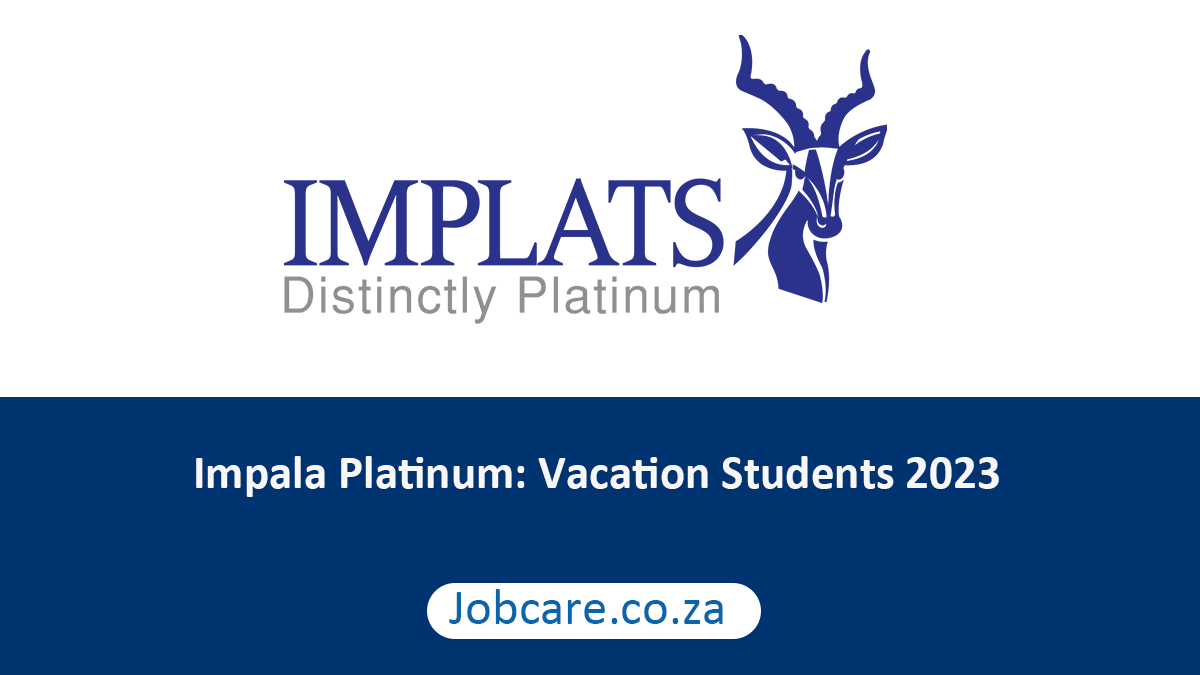 Impala Platinum: Vacation Students 2023