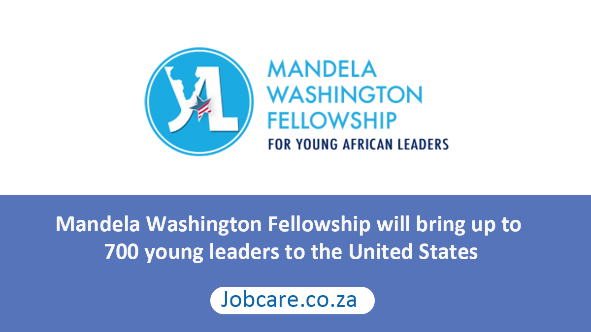 Mandela Washington Fellowship will bring up to 700 young leaders to the United States