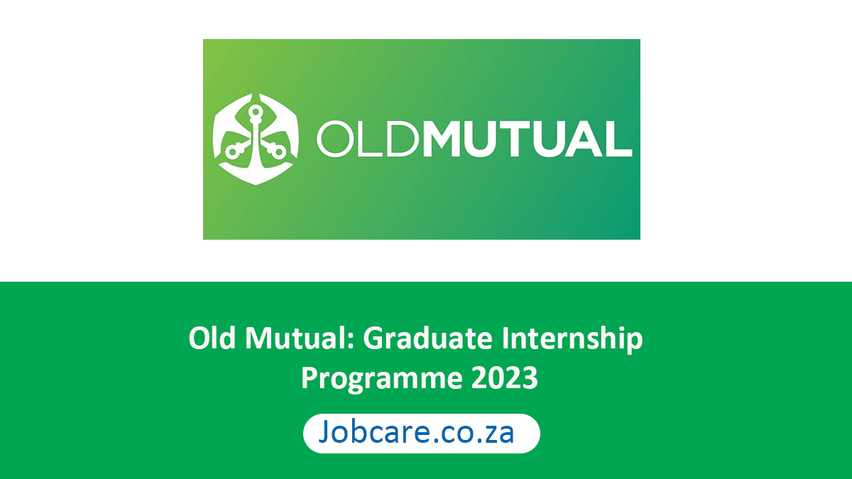 Old Mutual: Graduate Internship Programme 2023