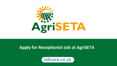 Apply for Receptionist Job at AgriSETA