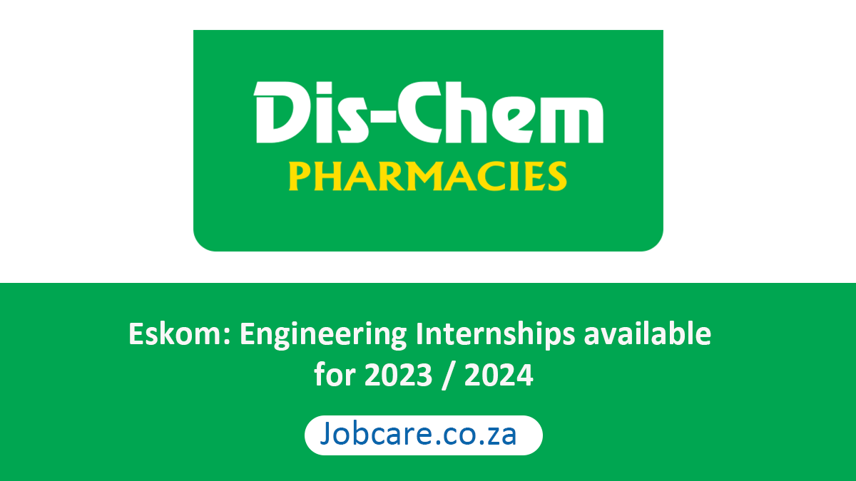 Dis-Chem Soshanguve: Learnerships 2023 / 2024
