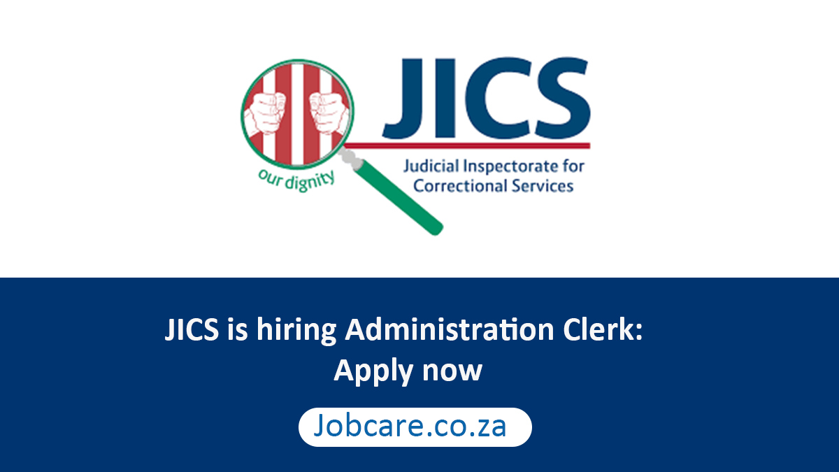 JICS is hiring Administration Clerk: Apply now