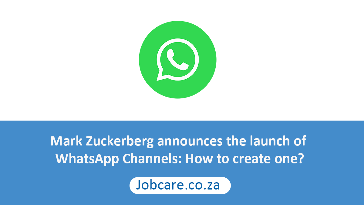 Mark Zuckerberg announces the launch of WhatsApp Channels: How to create one?