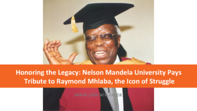Honoring the Legacy: Nelson Mandela University Pays Tribute to Raymond Mhlaba, the Icon of Struggle
