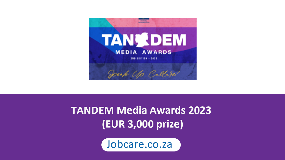 TANDEM Media Awards 2023 (EUR 3,000 prize)