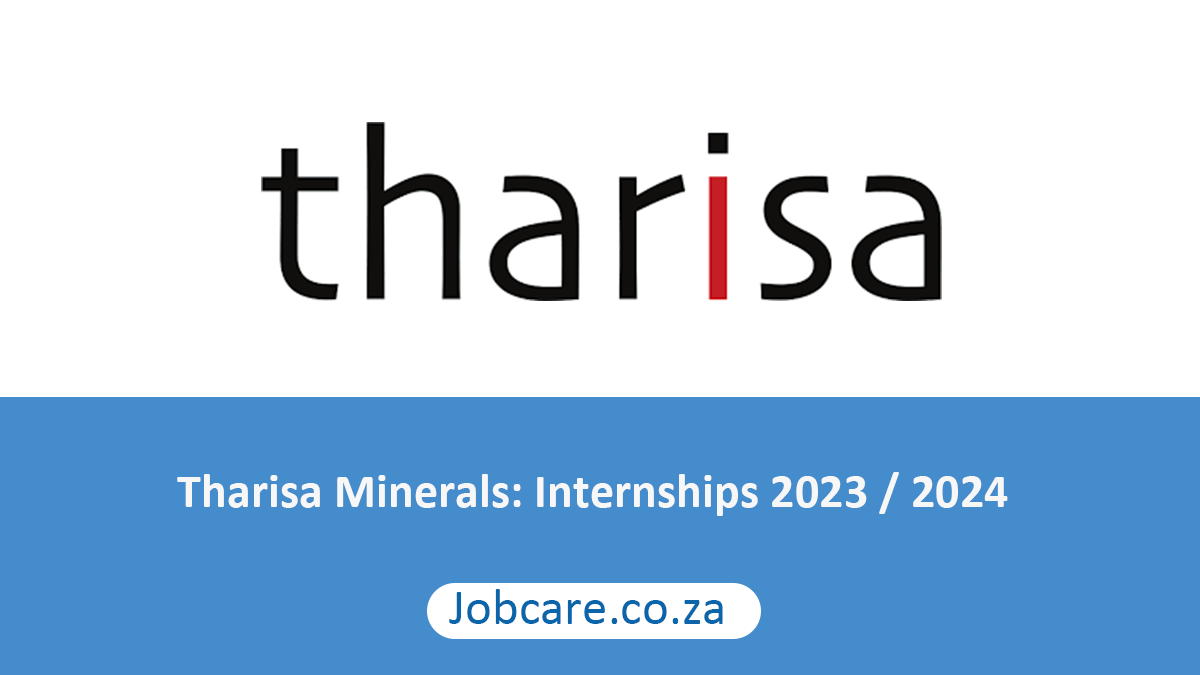 Tharisa Minerals: Internships 2023 / 2024