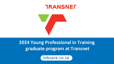 2024 Young Professional in Training graduate program at Transnet