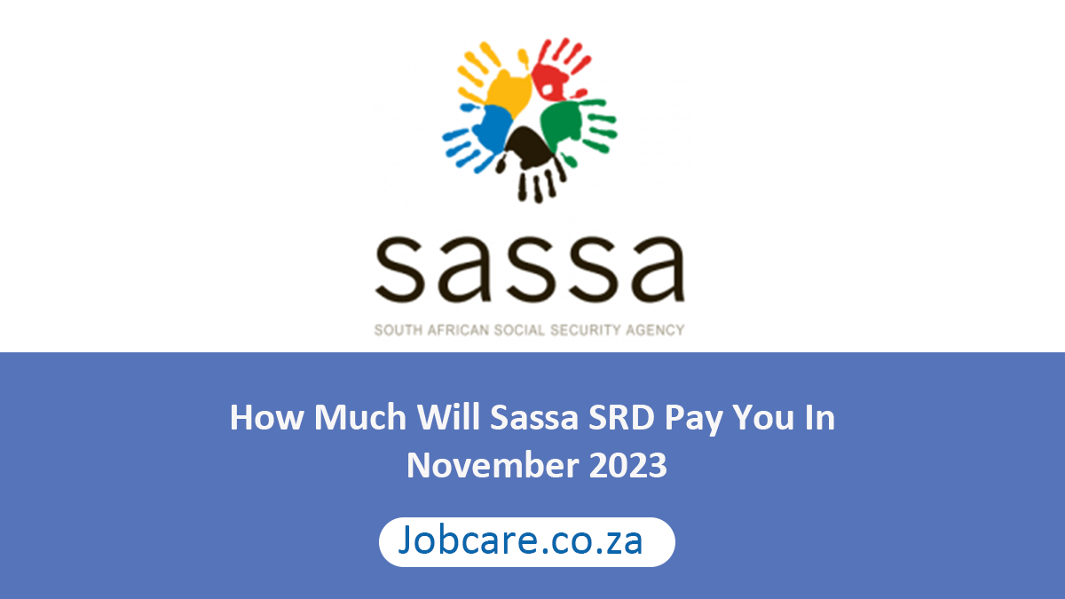 How Much Will Sassa SRD Pay You In November 2023