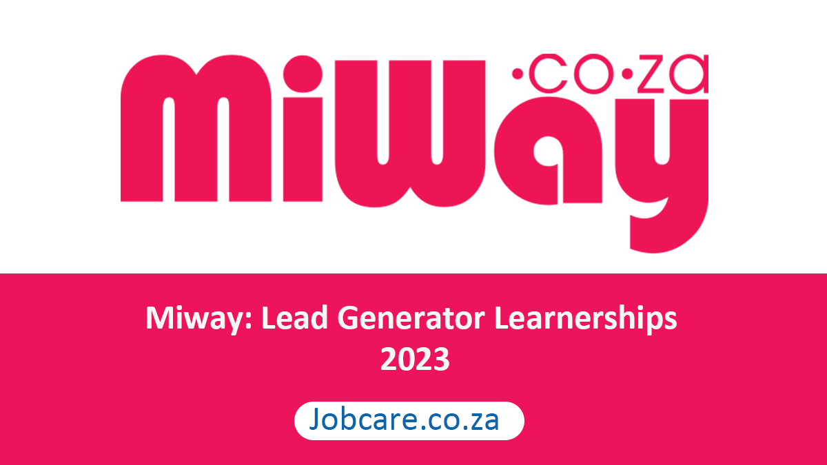 Miway: Lead Generator Learnerships 2023