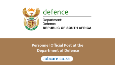 Personnel Official Post at the Department of Defence
