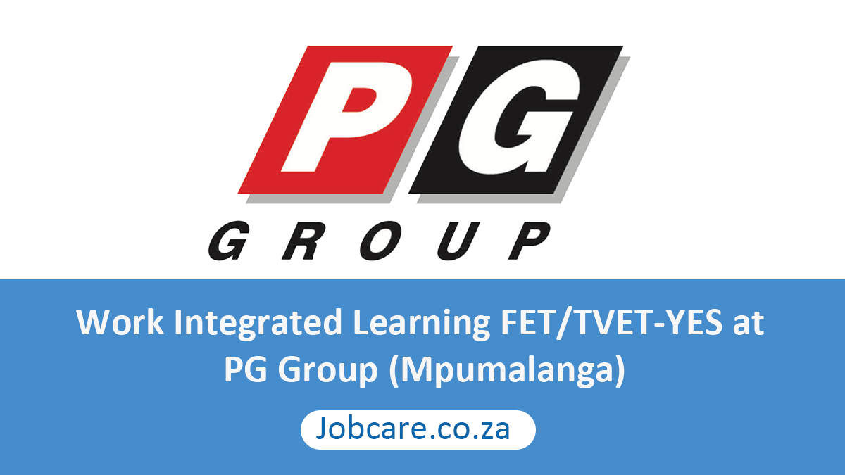 Work Integrated Learning FET/TVET-YES at PG Group (Mpumalanga)
