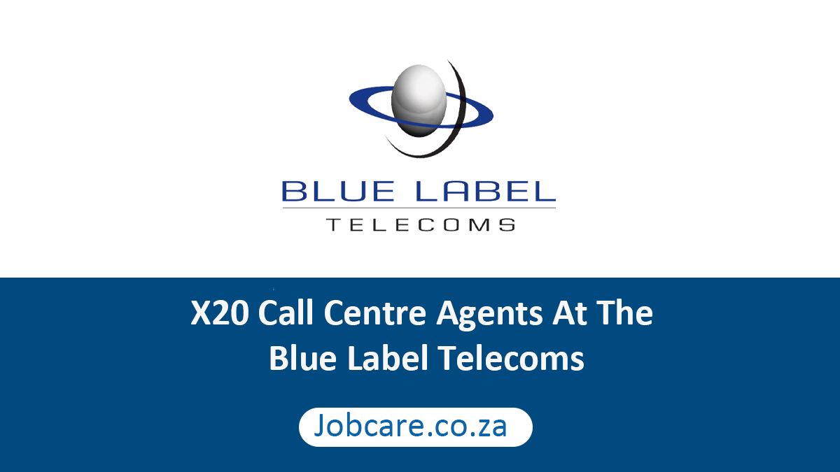 X20 Call Centre Agents At The Blue Label Telecoms