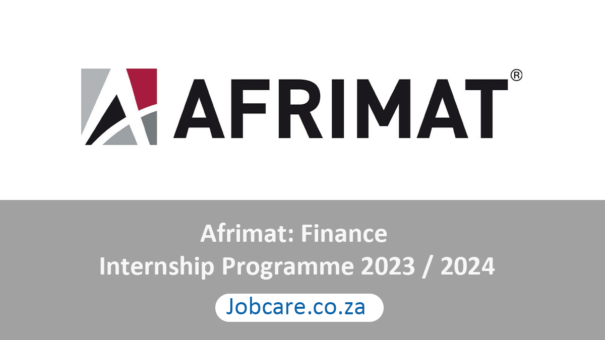Afrimat: Finance Internship Programme 2023 / 2024