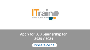 Apply for ECD Learnership for 2024 / 2025 - Jobcare