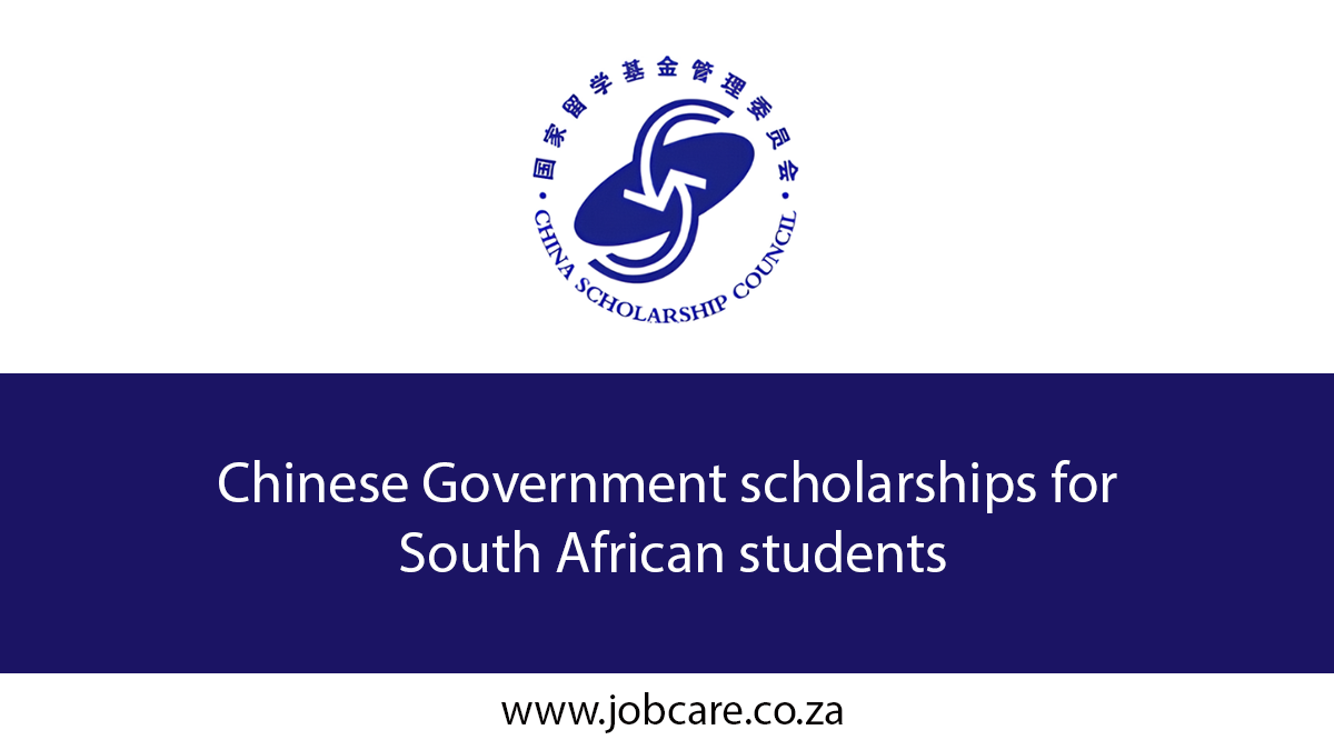 Chinese Government scholarships for South African students