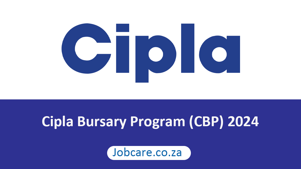 Cipla Bursary Program (CBP) 2024