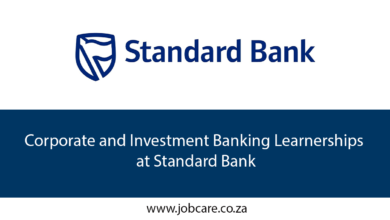 Corporate and Investment Banking Learnerships at Standard Bank