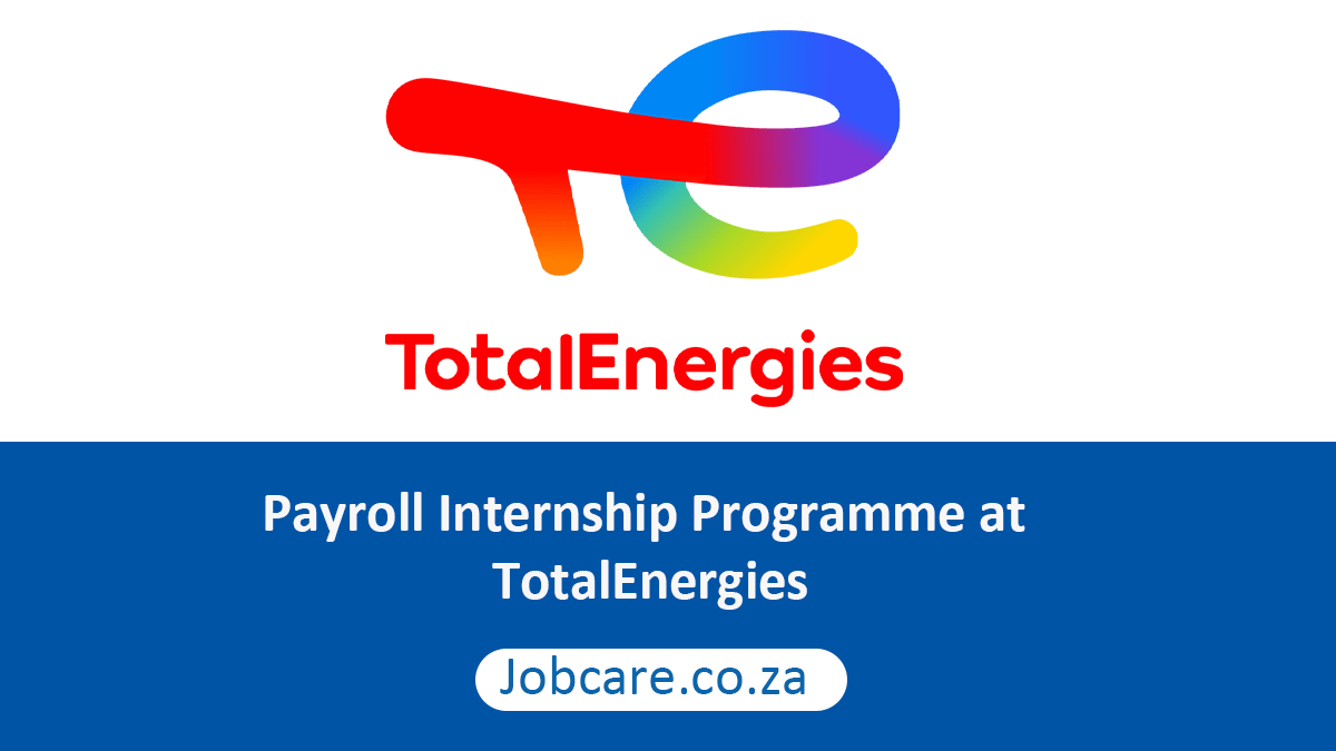 Payroll Internship Programme at TotalEnergies