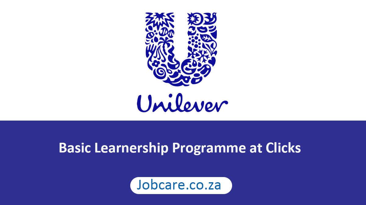 Supply Chain Learnerships at Unilever