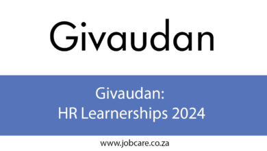 Givaudan: HR Learnerships 2024