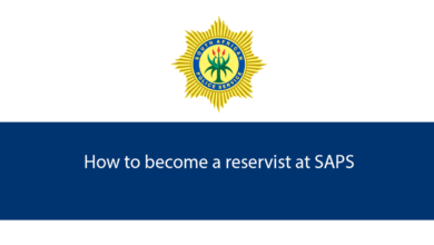 How to become a reservist at SAPS