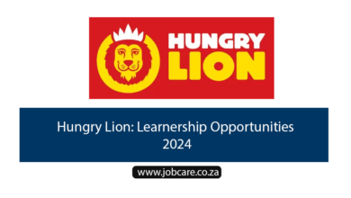 Hungry Lion: Learnership Opportunities 2024