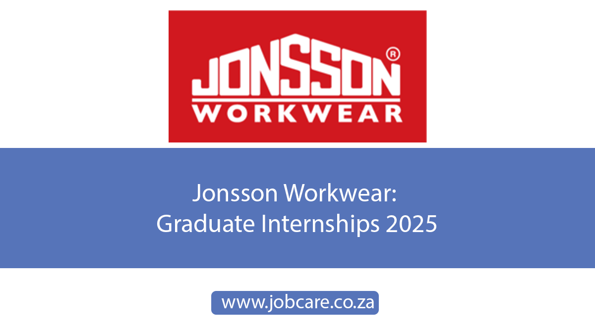 Jonsson Workwear: Graduate Internships 2025